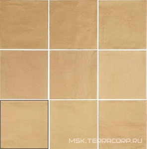 Керамогранит для пола и стены APE Ceramica Delight  Ocre 13,8x13,8 A035192