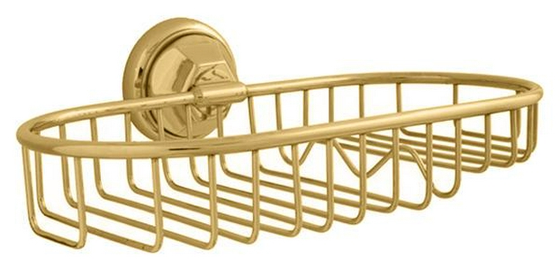 Мыльница-решетка 16х24см, (цв.золото),  ZZ Andrea Catarina CAK413 ORO