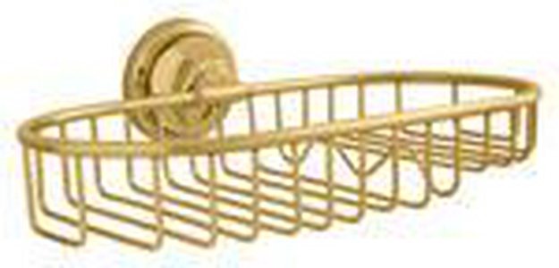 Мыльница-решетка 16х24см, (цв.золото),  ZZ Andrea Catarina CAK413 ORO