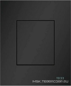 Панель смыва для писсуара с клавишей,( цвет  черный матовый),  Urinal ZZ Tece TECEnow 9242406