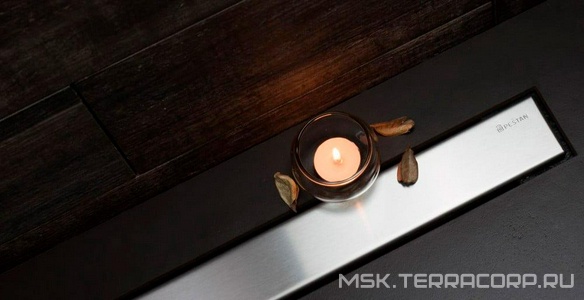 Дренажн.канал 950мм, готов.компл, сифон d50 вых.вбок,48л/мин, затвор(сухой/гидро), мин h монтаж 62мм, 2х стор.вставка цв.матов хром/под плитку, CFL ZZ Bettoserb Confluo Frameless Line 13701234-NEW