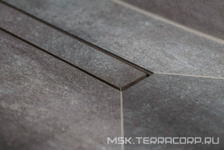 Дренажн.канал 950мм, готов.компл, сифон d50 вых.вбок,48л/мин, затвор(сухой/гидро), мин h монтаж 62мм, 2х стор.вставка цв.матов хром/под плитку, CFL ZZ Bettoserb Confluo Frameless Line 13701234-NEW