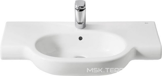 Раковина Meridian 70x46см, белая, крепеж в комплекте XX