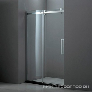 Дверь в нишу 1500хh1950мм, "Левая", сдвижная дверь справа, вход 480мм, (стекло прозр. 8мм, фурнит. цв.хром),  XX Cezares Stylus STYLUS-BF-1-150-C-Cr-L