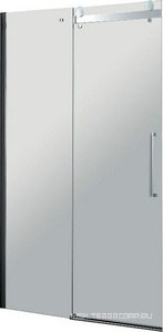 Дверь в нишу 1500хh1950мм, "Левая", сдвижная дверь справа, вход 480мм, (стекло прозр. 8мм, фурнит. цв.хром),  XX Cezares Stylus STYLUS-BF-1-150-C-Cr-L