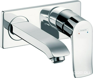 Смеситель Hansgrohe Metris 31085000 для раковины| 16x11x17