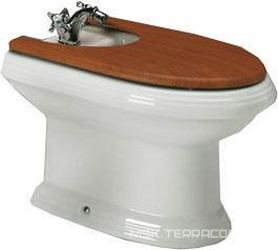 Крышка для биде AMERICA, цвет вишня, крепеж в компл. XX