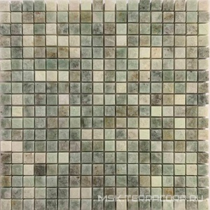 Мозаика Спектр-М Натуральный камень Мозаика из камня на сетке М20-303-15Р ZZ 30.5x30.5