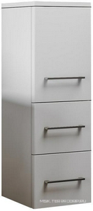 Пенал подвесной АРАБЕСКО 354x321x1046 мм, правый, цвет белый ZZ Opadiris Арабеско Z0000010960