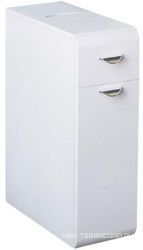 Тумба напольная Raval Space 20 для ванной комнаты (комод), 20x50x64 см, цв. белый (раковина НЕ придусмотрена) ZZ