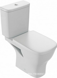 Чаша напольного унитаза, безободковый, БЕЗ крышки-сиденья микролифт, STRUKTURA XX Jacob Delafon Struktura UJAJ102-WTE