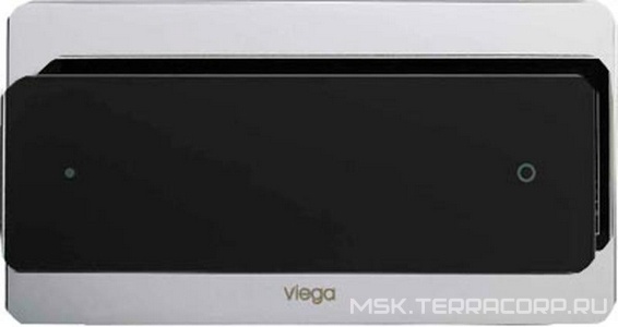 Клавиша  103 Viega (8355,1) (стело/черн.) Viega T5 605858 ZZ Viega Visign for More 00168682