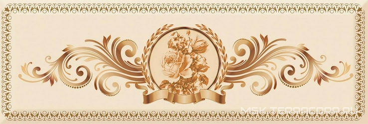 Decor Medallion Flower 02 XX |10x30