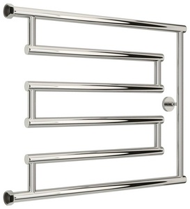 Полотенцесушитель водяной High-Tech model "L+" 500х650  подключ.вертикальное/правое, цв. хром, ZZ Сунержа Hi-Tech 00-4052-5065