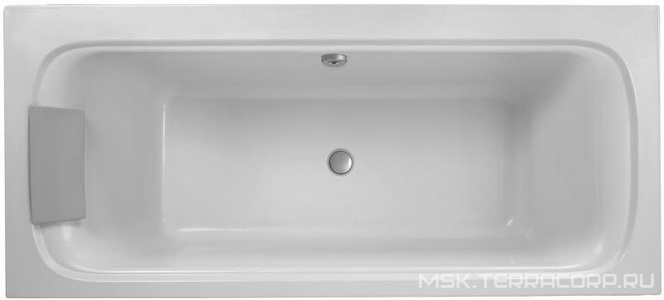 Ванна акриловая (на основе композита 12мм.) ELITE  прямоуг,180x80, ножки в компл.(БЕЗ подушки, БЕЗ удлинённого слива-перелива арт.E70174-CP), белая XX Jacob Delafon Elite E6D032RU-00