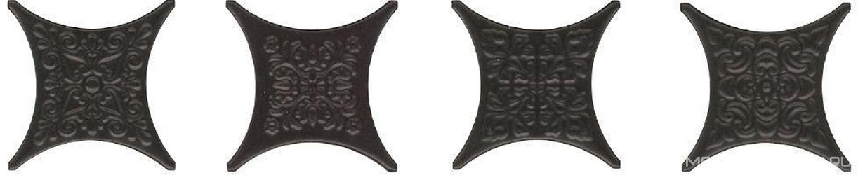 AT Estrella Core Negra XX (4 piezas) |6.7x6.7