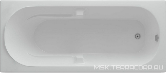 Акриловая ванна Акватек Лея слив справа| 170x75x42