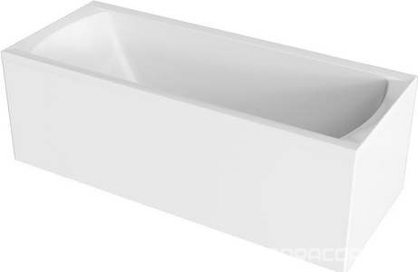 Ванна прямоугольная"" 170x75 см акриловая, без каркаса, слива-перелива, панели, цвет белый ZZ 1Marka Modern 01мод1775