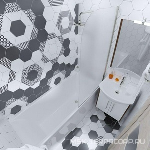 Акриловая ванна "", 170*70*44,5 см, без фронтальной панели, сифона и ножек ZZ Triton Джена Джена/170