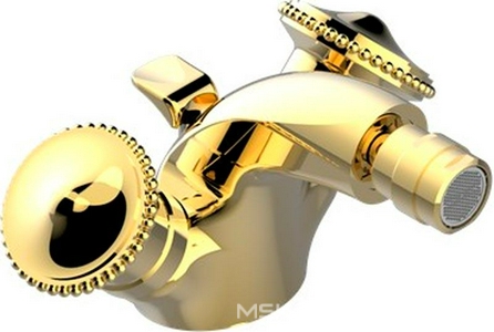 Смеситель на биде, на 1 отв., с д,к (цв. латунь (Luxbrass))  ZZ THG Vendome G47-D03-03202