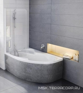 Ванна  170x105 L белая. ZZ Ravak ROSA II C221000000