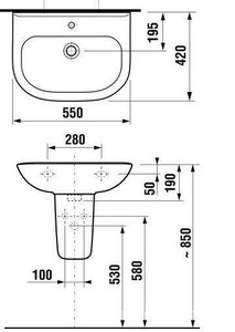 Полупьедестал  ZZ Jika Olymp 8196110000001 / 196110000001