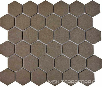 Мозаика 622 из керамогранита прокрашенного в массе (чип 51х59) 32.5х28.2 Мастера Керамики Glass 622