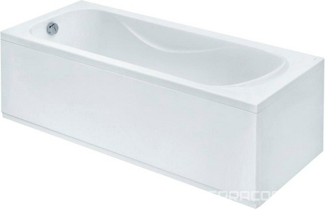 Ванна акриловая 170х70 см, прямоугольная, БЕЗ каркаса и сифона, цв.белый ZZ Santek Тенерифе 1.WH30.2.207