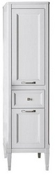 Шкаф-пенал Гранда 40 R, патина серебро ZZ