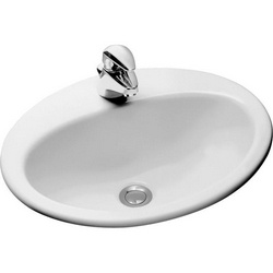 Раковина Jacob Delafon Ovale Dessus E1358 50 см| 50x19x41