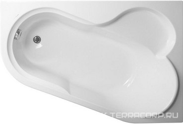 Акриловая ванна Vagnerplast Selena 147 R| 147x100x43