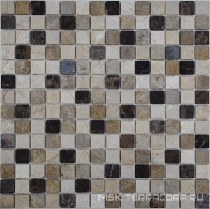 Мозаика Спектр-М Натуральный камень Мозаика из камня на сетке М20-276-20Т ZZ |30.5x30.5