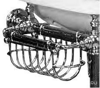 Полочка (решетка) для консоли (цв. хром)  ZZ Devon & Devon Boston DEBOSTONGCR