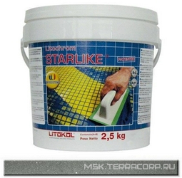 Затирка Starlike GRIGIO PORTLAND С.560 серый цемент 5кг. XX