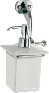 Дозатор настенный, (цв.хром),  ZZ Kerasan Waldorf 741290