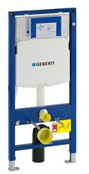 Комплект  Система инсталляции для унитазов Geberit Duofix Delta 458.124.21.1 3 в 1 с кнопкой смыва 56x37x33 Villeroy & Boch Venticello s372209