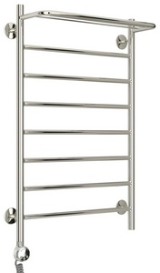 Полотенцесушитель СТИЛЬЕ "Формат 20 ТЛ" 800х500 (Полка +7) П16 , цв. хром ZZ Сунержа Стилье 00521-8050