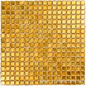 Мозаика Bonaparte Мозаика стеклянная Classik gold   (15x15x8) ZZ 30x30