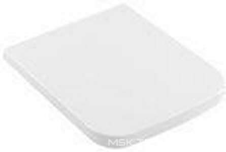 Сиденье для унитаза, с микролифтом, (цв.R2 Star white cer+),  ZZ Villeroy & Boch Finion 9M88S1R2