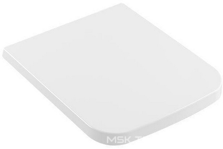 Сиденье для унитаза, с микролифтом, (цв.R2 Star white cer+),  ZZ Villeroy & Boch Finion 9M88S1R2