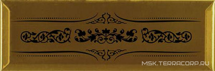 Decor Versalles Gold Negro XX |10x30