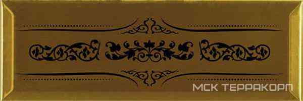 Decor Versalles Gold Negro XX |10x30