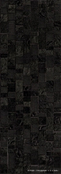 Commesso Nero Piazze XX |25.1x70.9