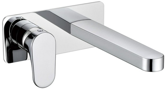 Смеситель для раковины  455-CR С ВНУТРЕННЕЙ ЧАСТЬЮ, для раковины, цв.хром, ZZ Boheme Spectre 455-CR