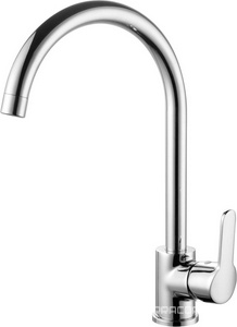 Смеситель для кухни, с поворотным изливом, (цв.хром),  ZZ Latuno 104 L10412