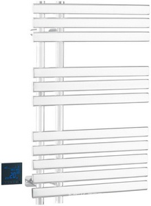 Полотенцесушитель электрический  matt white, скрытое подключение, 500*800 мм, цв. белый, ZZ Boheme Venturo 723-MW