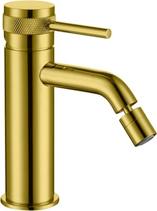 Смеситель для биде, с д/к, (цв.золото браш.),  ZZ Allen Brau Priority 5.31A04-GB