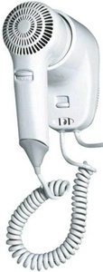 Фен стационарный для волос в ванную комнату, цв.белый ZZ Nofer Nofer 02055.W