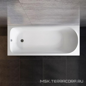 Ванна акриловая 170х70 см  New (без каркаса, панели и сифона) ZZ AMPM Sense W76A-170-070W-A