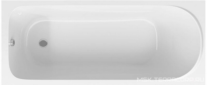 Ванна акриловая 170х70 см  New (без каркаса, панели и сифона) ZZ AMPM Sense W76A-170-070W-A
